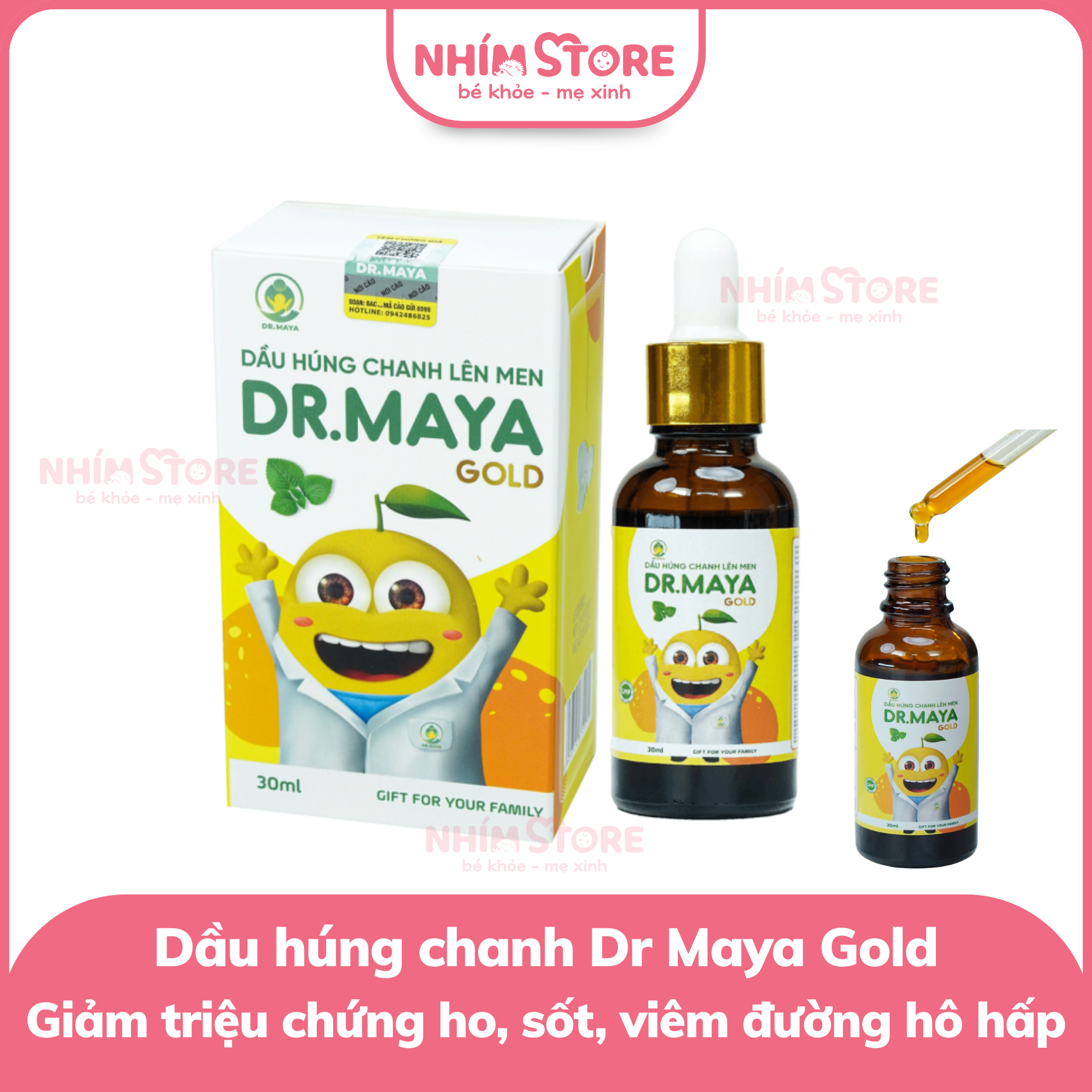 Dầu húng chanh Dr Maya Gold