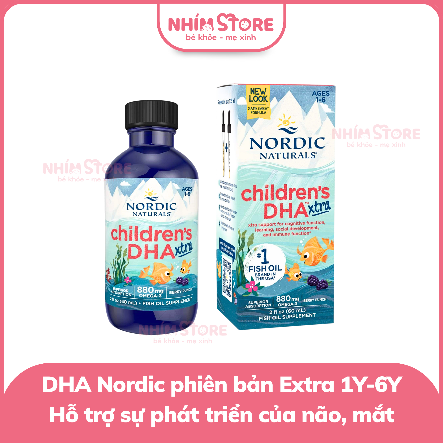 DHA Nordic phiên bản Extra 1-6y