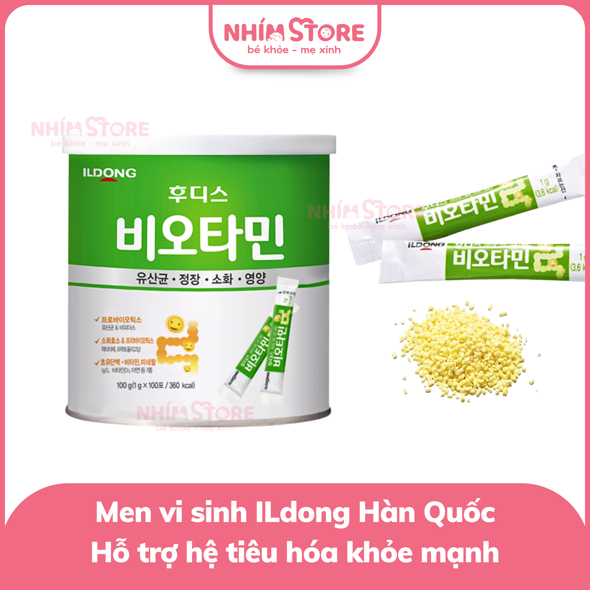 Men vi sinh Ildong Hàn Quốc