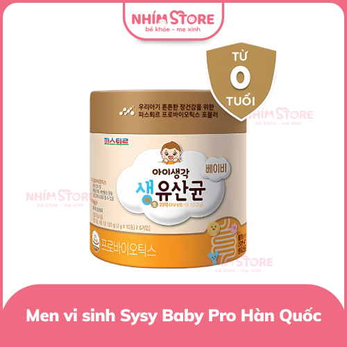 Men vi sinh Sysy Baby Pro Hàn Quốc