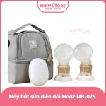 Máy hút sữa điện đôi Moaz MB-029