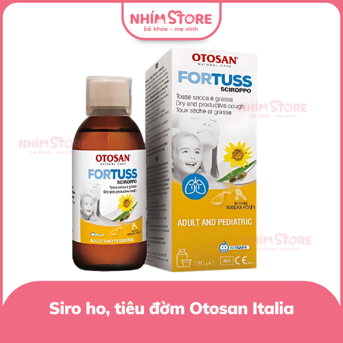Siro trị ho tiêu đờm Otosan Fotuss