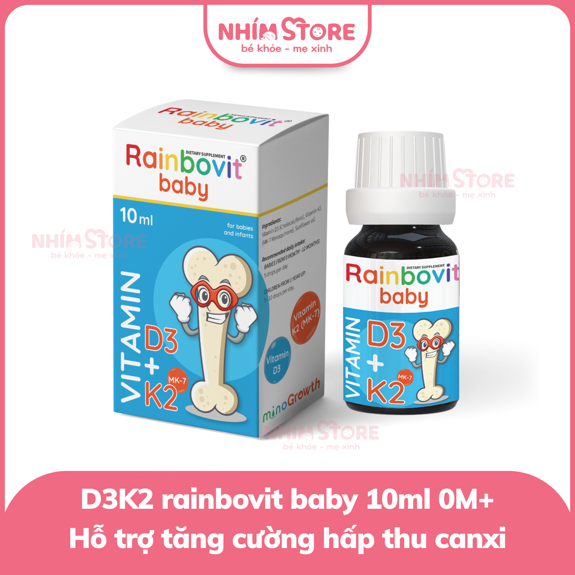 D3K2 rainbovit baby 10ml