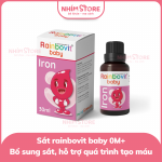 Sắt rainbovit baby 0m+