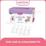 Dung dịch muối ưu trương nhỏ mũi Buona Nebial 3%