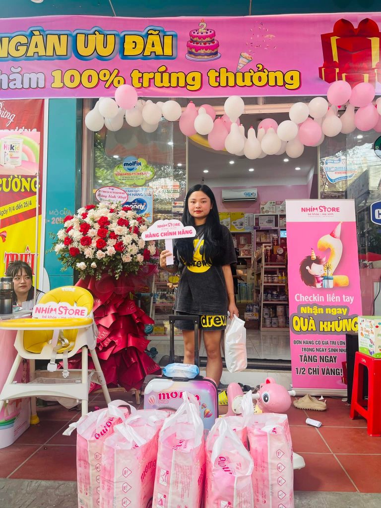 Sinh nhật Nhím Store chính là dịp khẳng định uy tín của shop