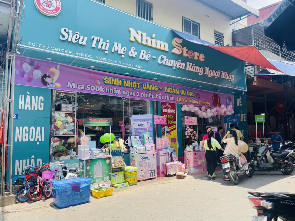 Sinh nhật Nhím Store là cơ hội vàng để các mẹ sắm sửa cho con với giá “hời”