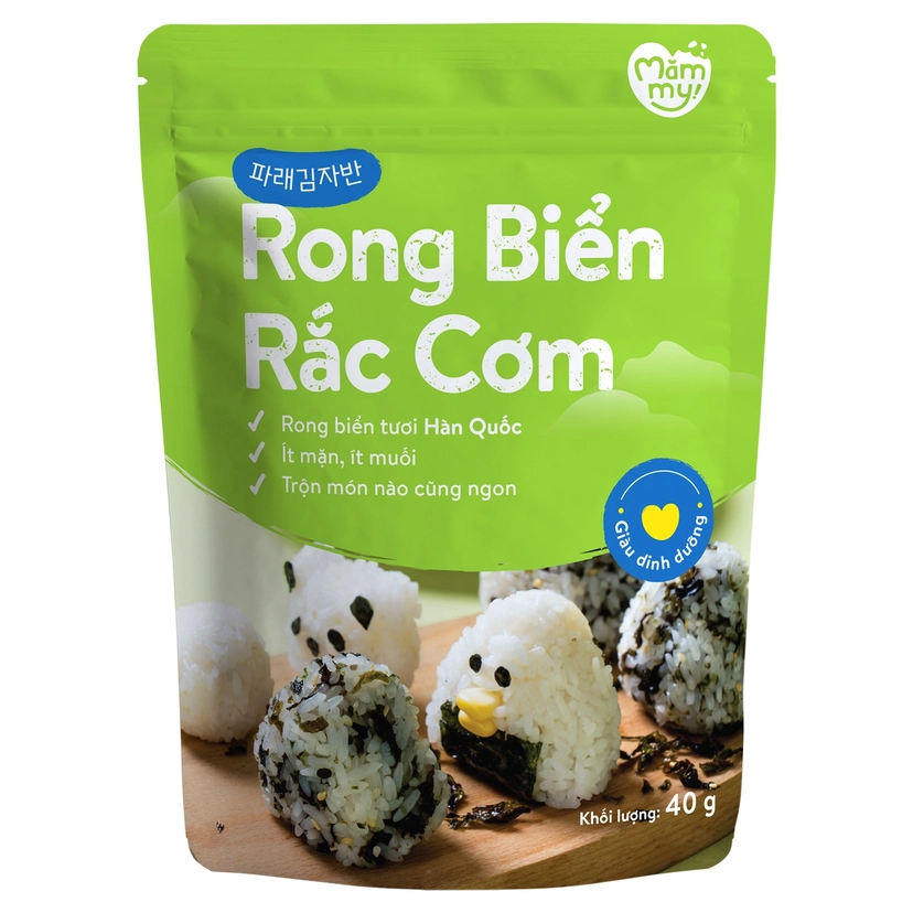 Rong biển rắc cơm Mămmy cho bé từ 6 tháng