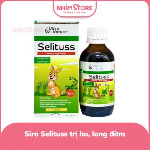 Siro Selituss trị ho, long đờm 0m+