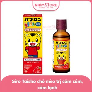 Siro Taisho chó mèo trị cảm cúm, cảm lạnh 3m+