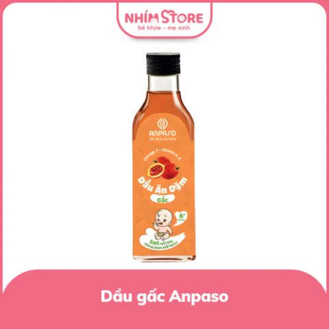 Dầu ăn dặm gấc Anpaso 50ml