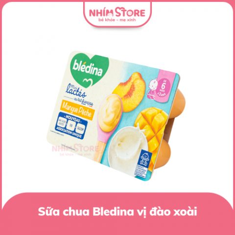 Sữa chua nguội Bledina Pháp vị xoài đào