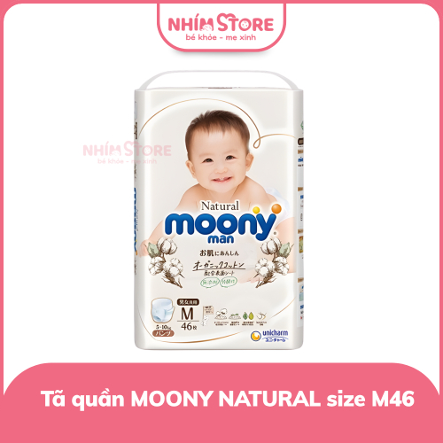 Tã quần Moony Nature M46