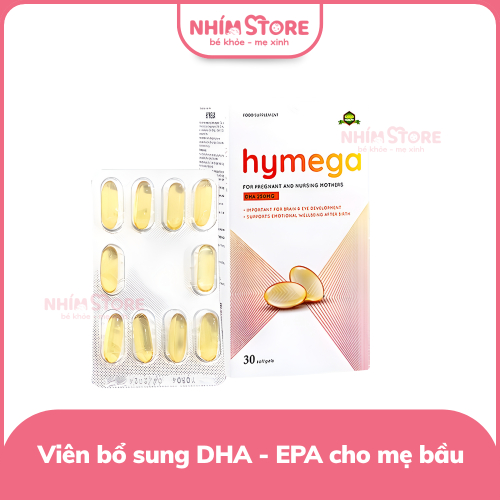 Viên bổ sung DHA Hymega cho mẹ bầu