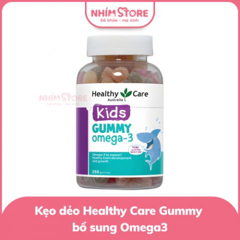 Kẹo dẻo Healthy Care Gummy bổ sung Omega3