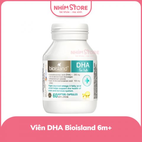 Viên bổ sung DHA Bioisland 60 viên