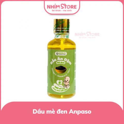 Dầu ăn dặm mè đen Anpaso 50ml