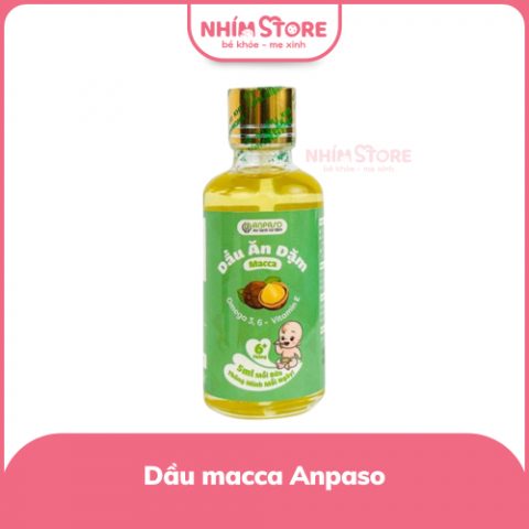 Dầu ăn dặm Macca Anpaso 50ml