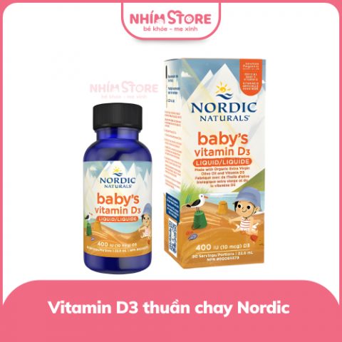 Vitamin D3 thuần chay Nordic