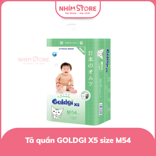 Tã quần GOLDGI X5 size M54