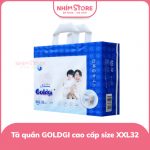 Tã quần GOLDGI cao cấp size XXL32