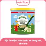 Bột ăn dặm Heinz súp lơ, bông cải, phô mai