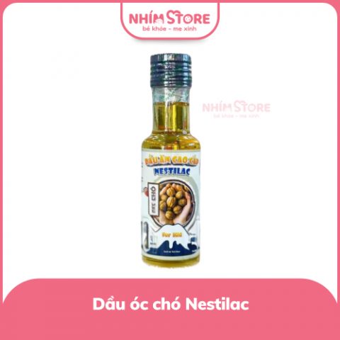 Dầu ăn dặm Nestilac óc chó 100ml