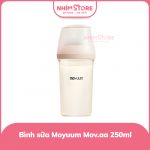 Bình Sữa Moyuum Mov.aa PPSU 250ml trơn