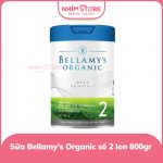 Sữa Bellamy’s Organic A2 số 2 800g cho bé 6-12m
