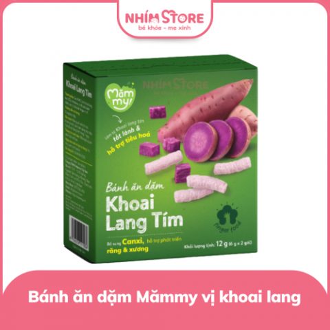 Bánh Mămmy vị khoai lang tím
