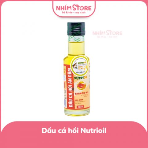 Dầu ăn dặm Nestilac cá hồi 100ml