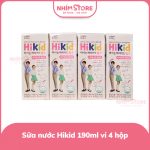 Sữa nước Hikid 190ml vỉ 4 hộp