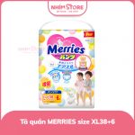 Tã quần Merries size XL38+6