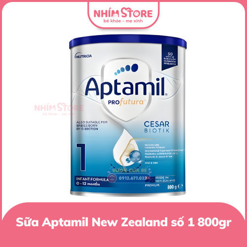 Sữa Aptamil New zealand số 1 lon 800gr