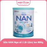 Sữa Nan Nga số 2 (6-12m) lon 800gr