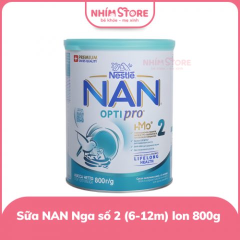 Sữa Nan Nga số 2 (6-12m) lon 800gr