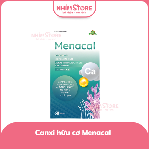 Canxi hữu cơ Menacal