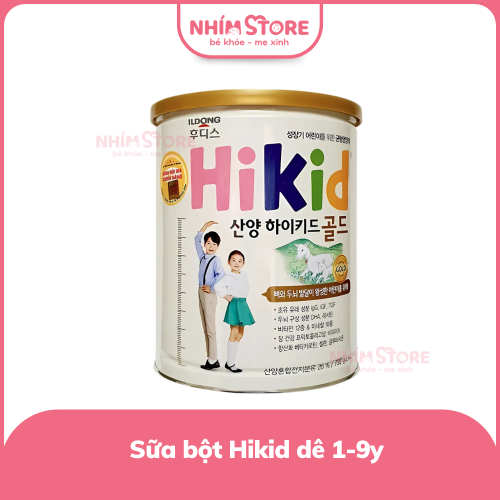 Sữa bột dê Hikid 1-9y