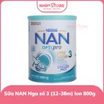 Sữa Nan Nga số 3 (trên 1 tuổi) lon 800gr