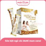 Sữa hạt cho mẹ bầu và sau sinh Mattimum canxi hộp 13gói * 30gr