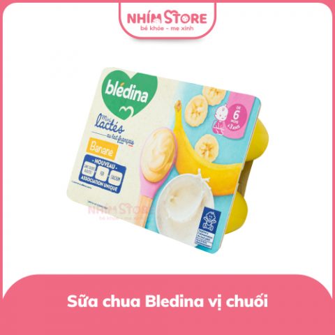 Sữa chua nguội Bledina Pháp vị chuối