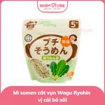 Mì somen cắt vụn ăn dặm Wagu Ryohin 100g (vị cải bó xôi)