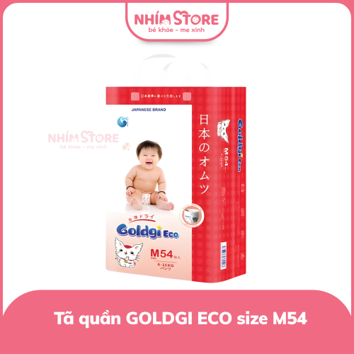 Tã quần GOLDGI ECO size M54