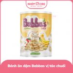 Bánh ăn dặm Babba’s Baby táo chuối
