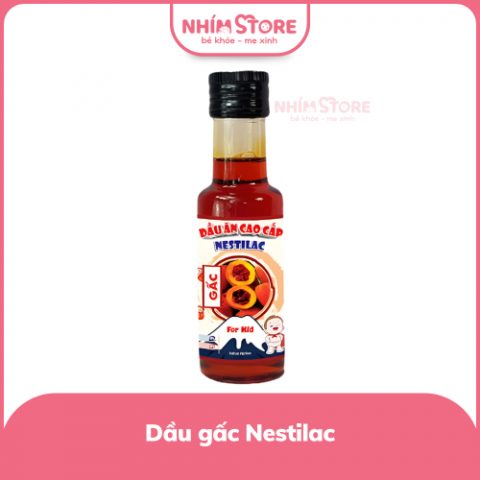 Dầu ăn dặm Nestilac gấc 100ml
