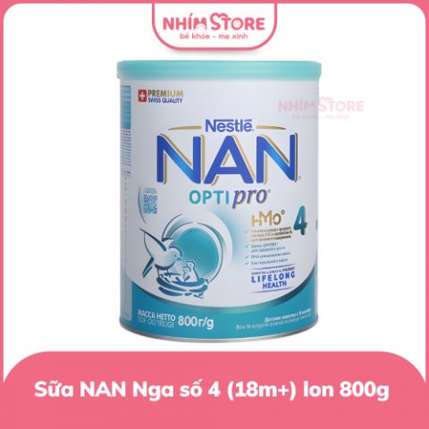 Sữa Nan Nga số 4 (trên18m) lon 800gr