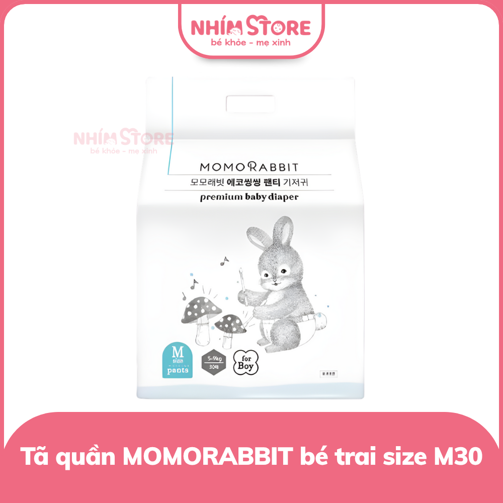 Tã quần Momo Rabbit bé trai size M30