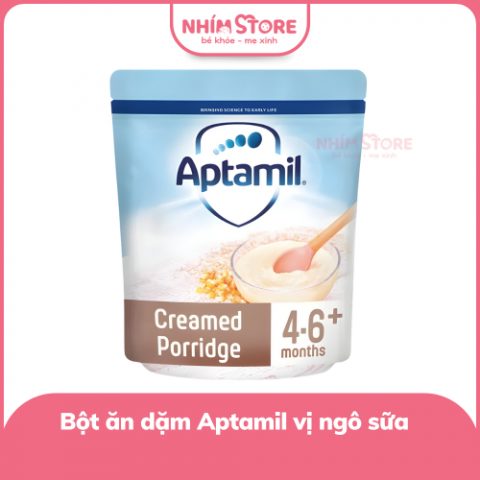 Bột ăn dặm Aptamil vị ngô 125g
