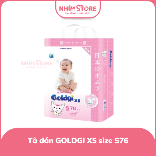 Tã dán GOLDGI X5 size S76