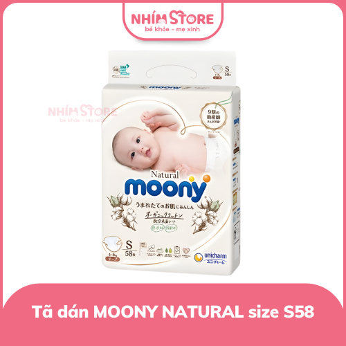 Tã dán Moony Nature S58